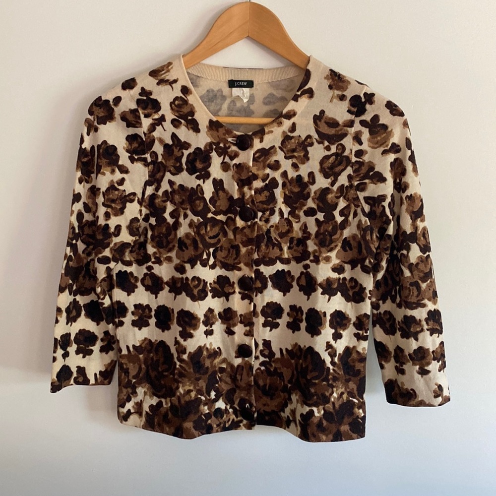 J.Crew knit cardigan size M
